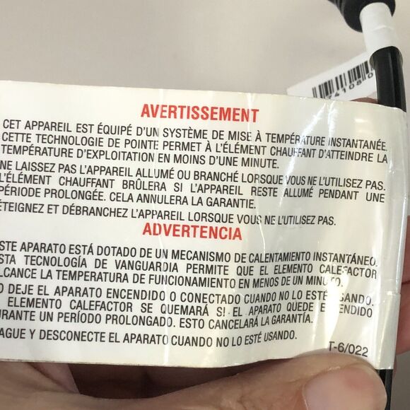 Conair Ceramic Tools Flat Iron - Pre Owned - Picture 6 of 7